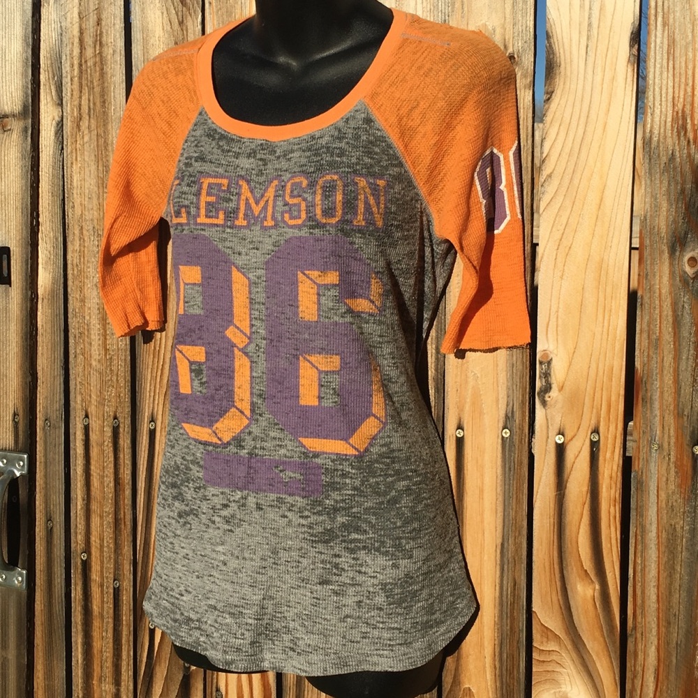 PINK Victoria’s Secret Clemson Collegiate Top